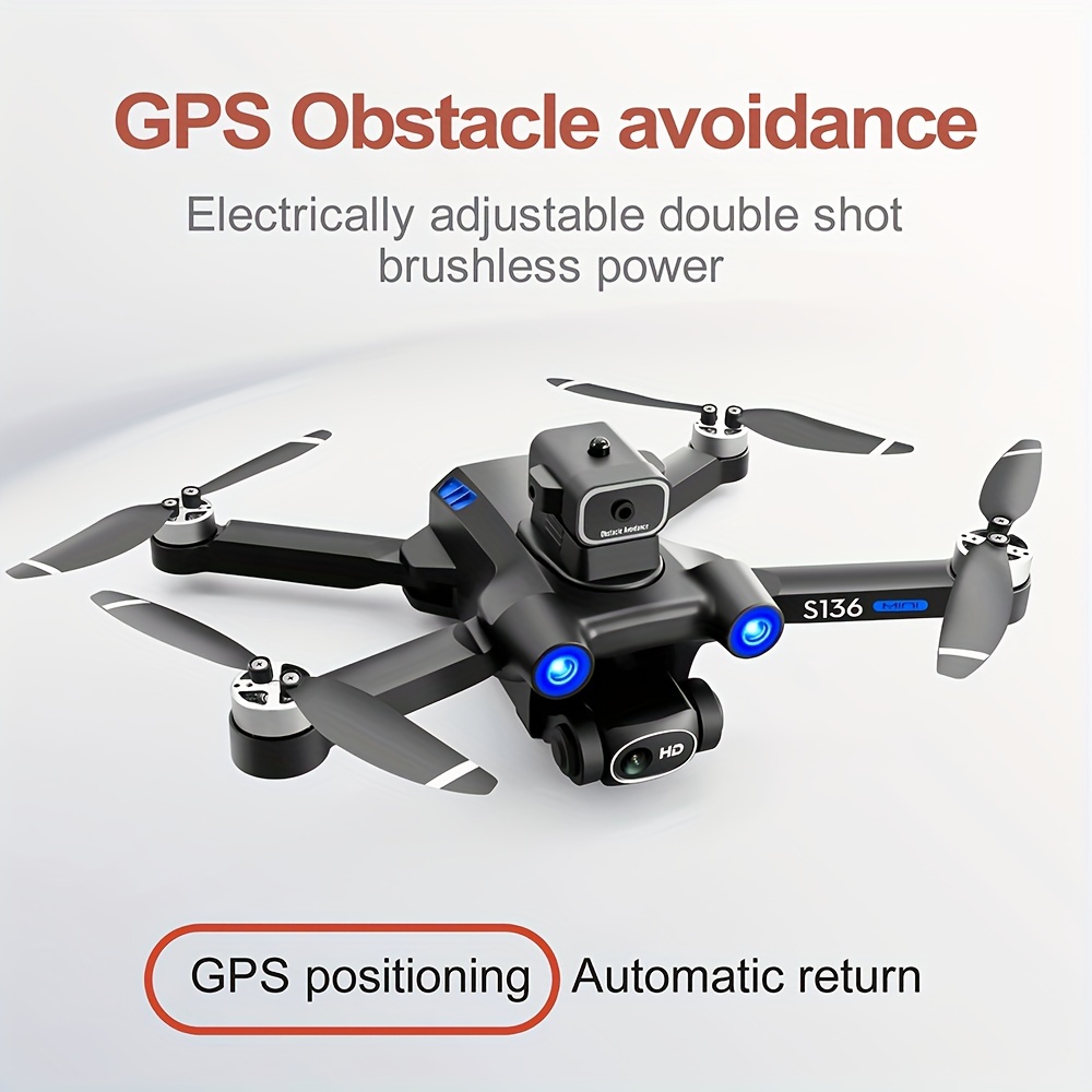 gps   with 4k camera for adults brushless motor rc   with auto return follow me circle fly waypoint fly altitude hold with 2 battery details 4