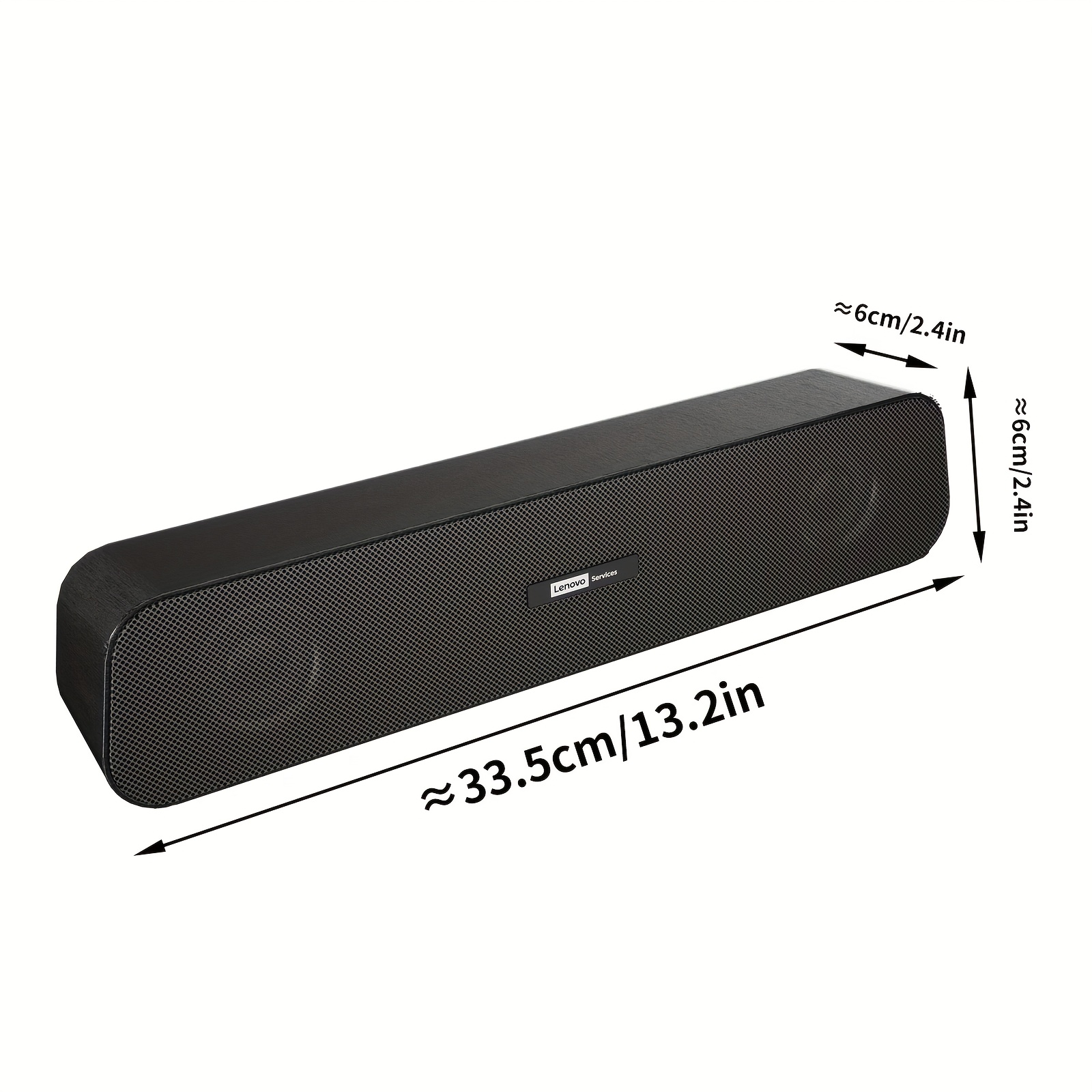 For Lenovo USB-Powered Stereo Speakers for Desktop & Laptop - Deep Bass Boost, Quiet Operation, Durable Design with Surround Sound Output for Gaming, Movies, Music, Computer Accessories, Gaming Audio Gear, Modern Audio Setup, Subwoofer Boost