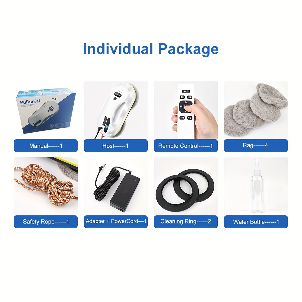 den lagrets intelligenta fönsterputsningsrobot är - Temu Sweden