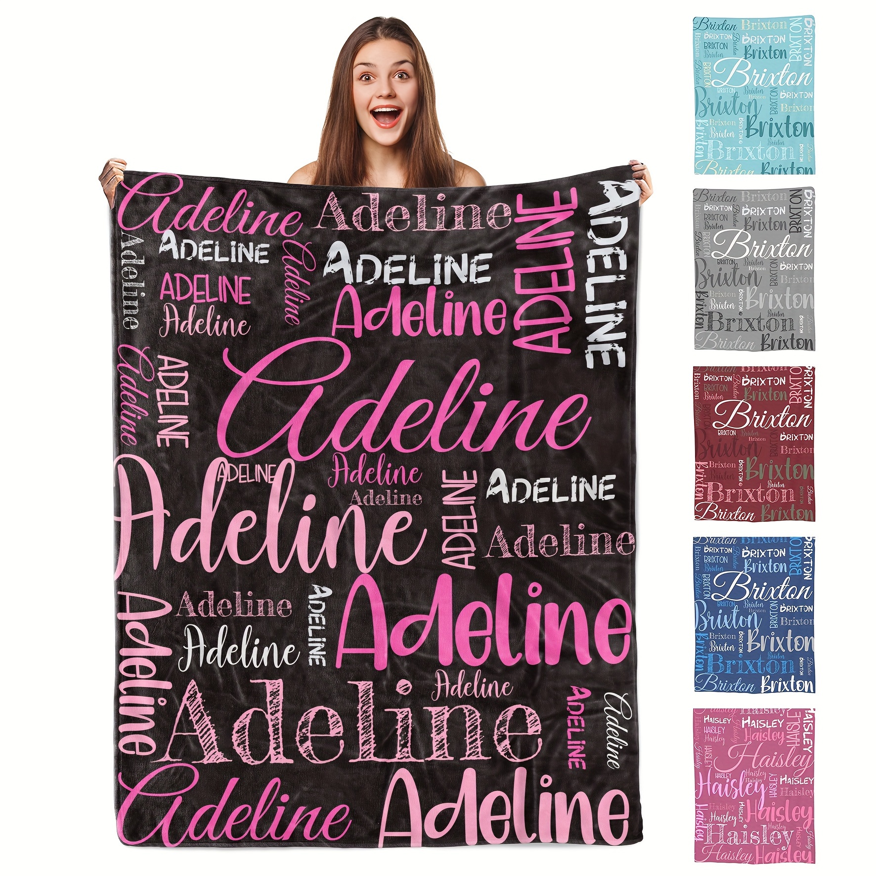 

Personalized Blanket - & Pet , , & , For , Bed, , And - Unique For Christmas, Birthdays,