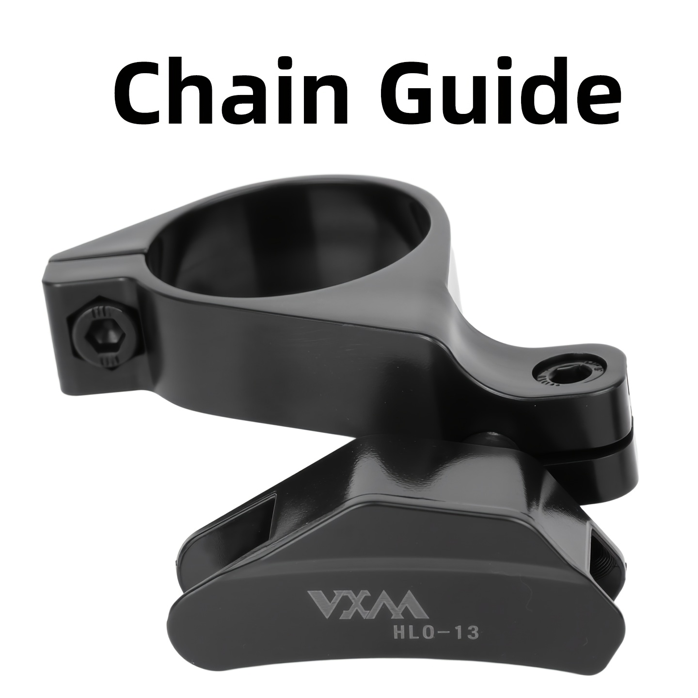 TEMU Guide de chaîne de VTT, de roue à chaîne unique, stabilisateur de chaîne à dents positives et négatives, , accessoire anti-chute de chaîne