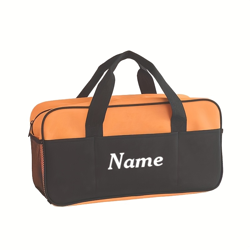 TEMU Personalized Printable Logo Tool Travel Bag, Portable Large-capacity Hardware Tool Storage Tote Bag For Men, Technicians, Mechanics ## Title