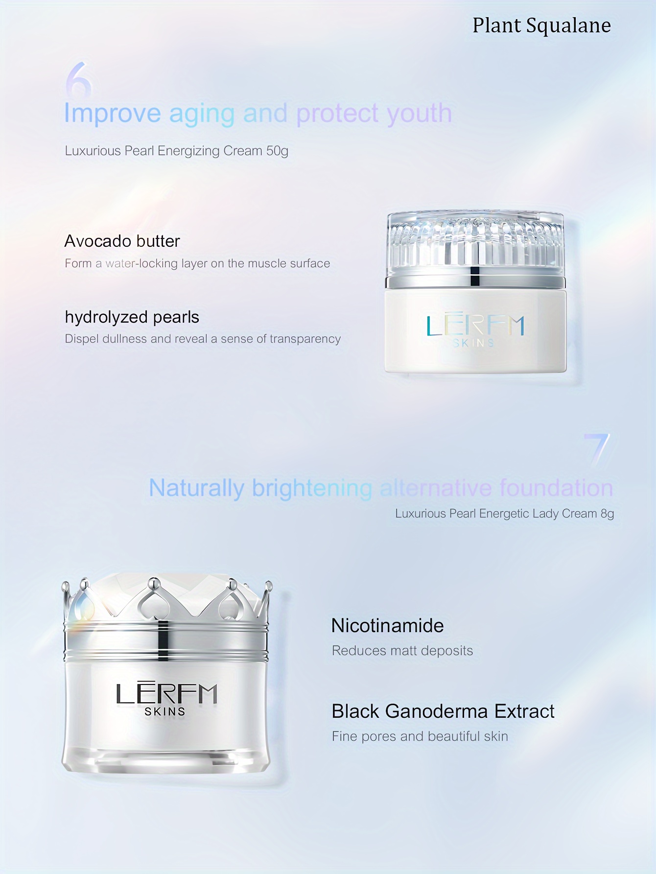 L' Skin Care Set Women Luxury Pearl Nourishment Kit Temu