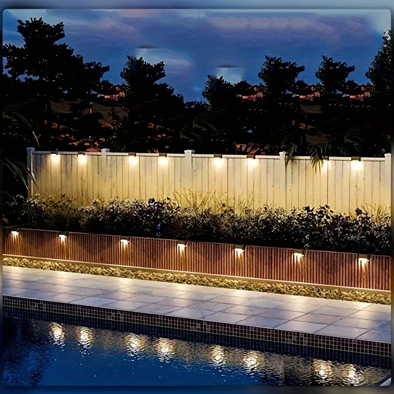 12 Luci Solari A LED Per Esterni, 12 Luci Da Giardino 6000K Impermeabili Ip65 Luci Da Incasso Solari Per Percorsi Terrazze Terrazze Sotterranee Luce Calda Argentata 84731724