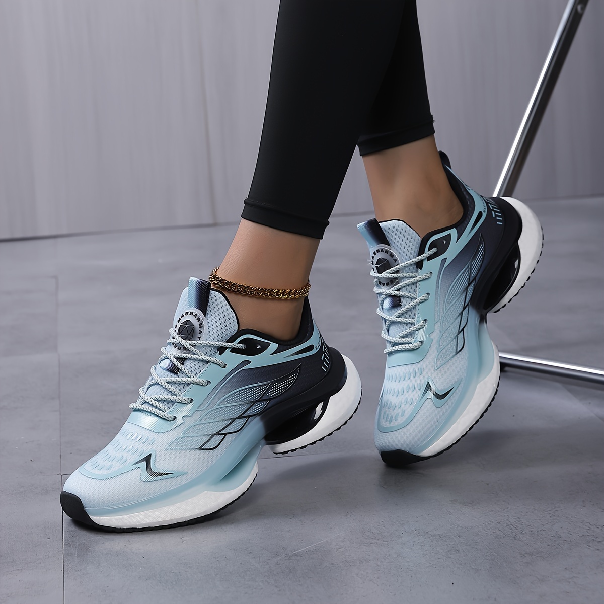 Breathable Mesh Platform Sneakers