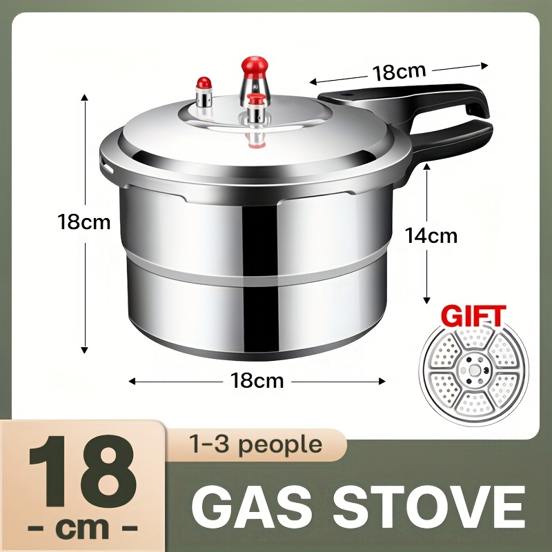 TEMU Pressure Cooker Aluminum Cooker Kitchenware Items Pressure Cookercooking Tools
