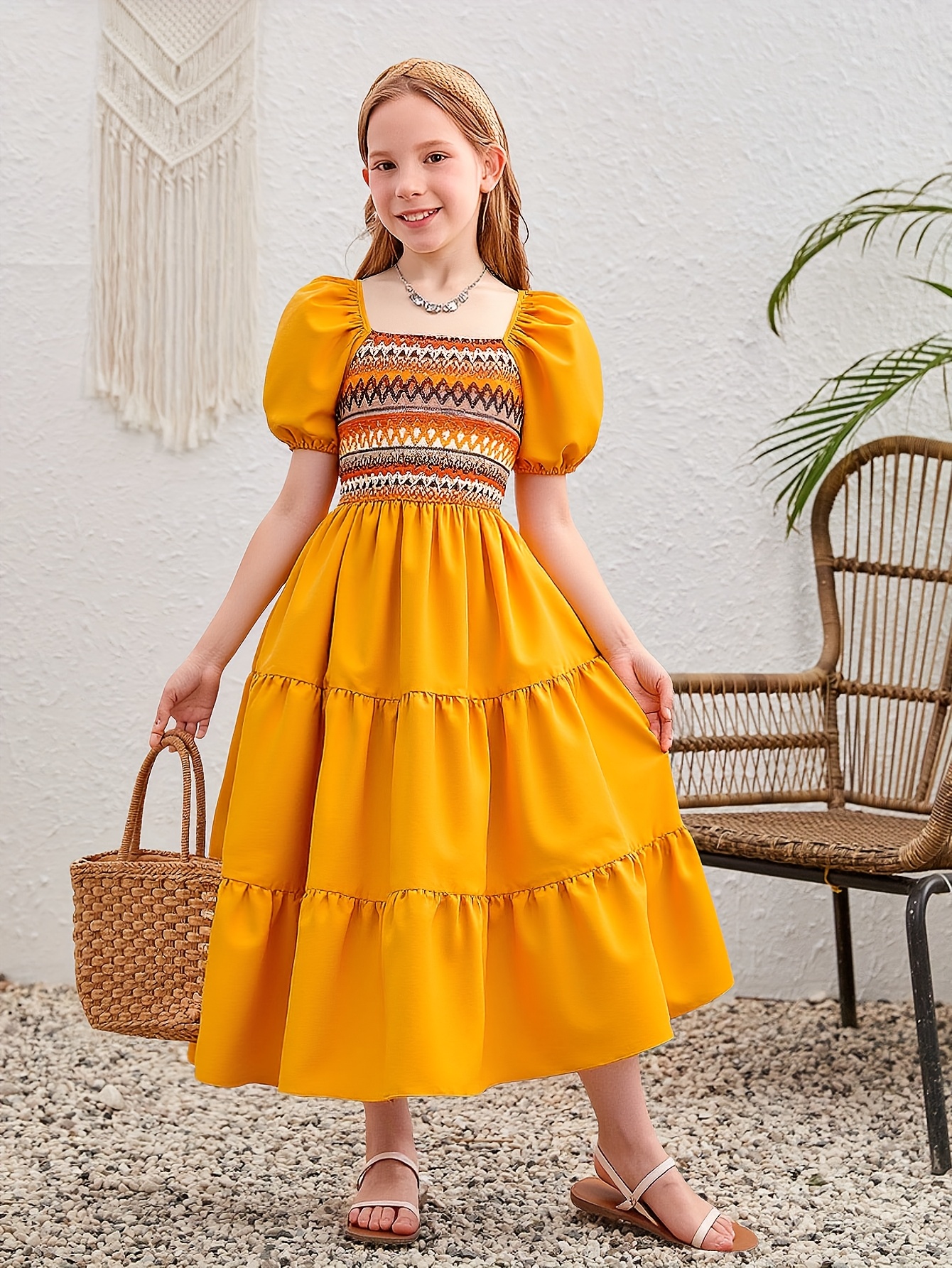 teen girl dress midi dress teenager - Temu United Arab Emirates