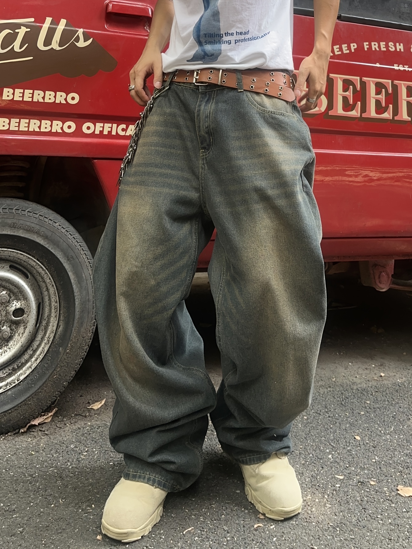 mens jeans non stretchy heavyweight pants Temu New Zealand