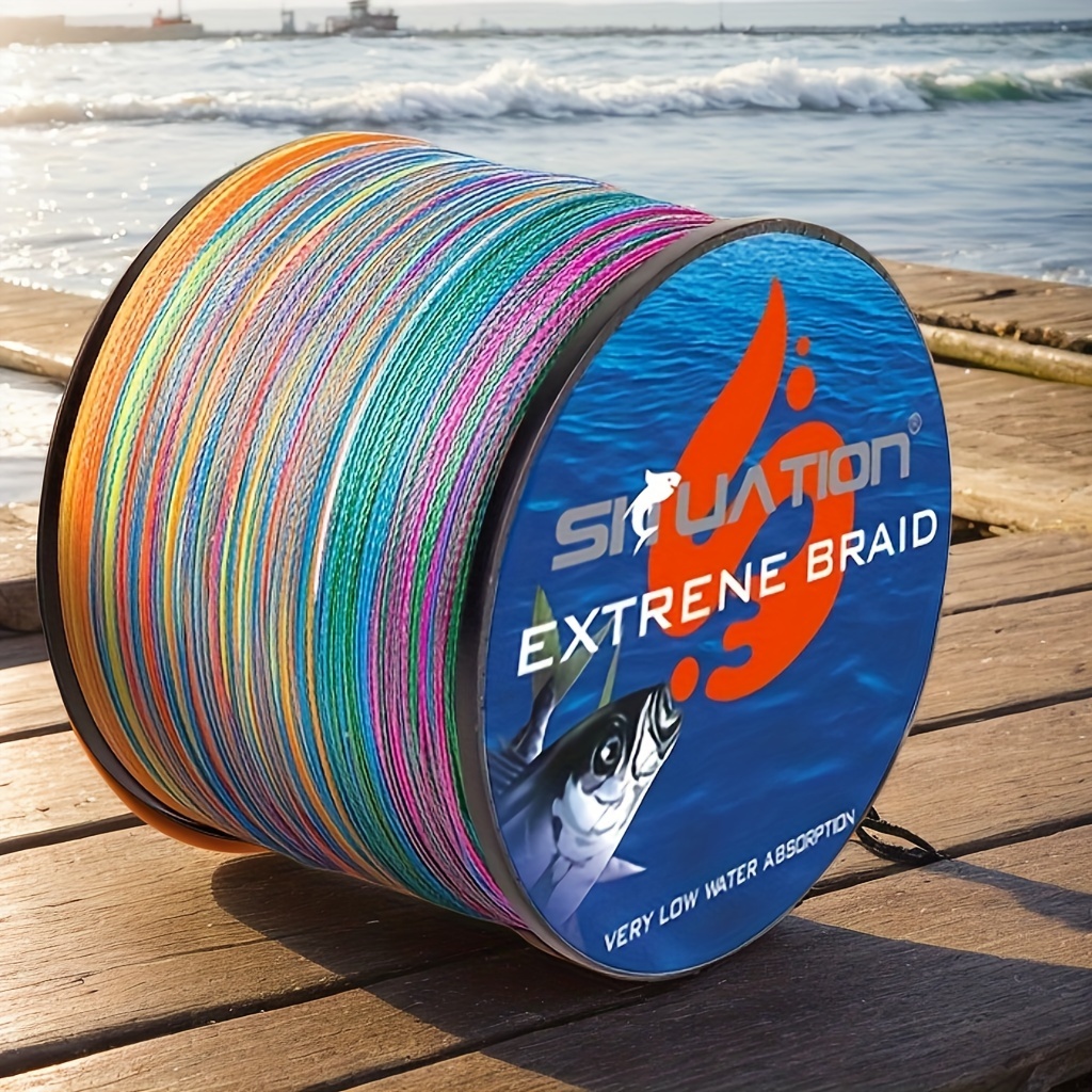 

1000m/1096yds 8-braided Pe Fishing Line, Super Strong Pulling Force Fishing Line, Fishing Accessories