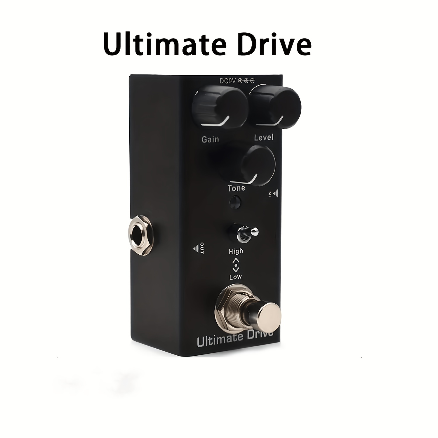 Guitar Effects Pedal Mini Single Type 9v True Bypass Equipped With Usb5v To 9v Boost Cable