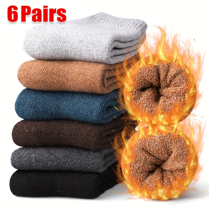 Babbucce Donna Josnown Calzini Donna Invernali, 5 Paia Calzini Pelosi Morbide Soffici, Calze Termici Donna Per Casa Spessi & Accoglienti, Alta Elasticità Calzini Per Dormire Regalo, Taglia 35-41 Calzini Pelosi Natalizi - 8