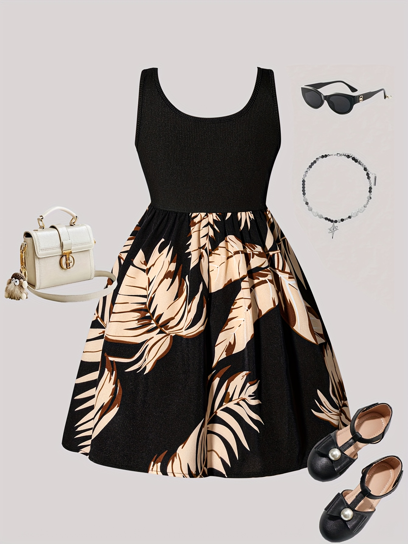 black dress outfits polyvore The dress is adorable but I would definitely do a little mix and match of  color for the shoes and accessories