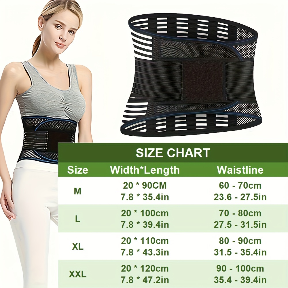 Breathable Back Braces For Posture Correction Lower Back - Temu Canada