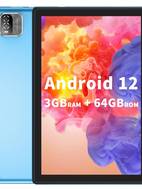 pritom tablet android 12 6gb (3gb+3gb extend)ram 64gb rom