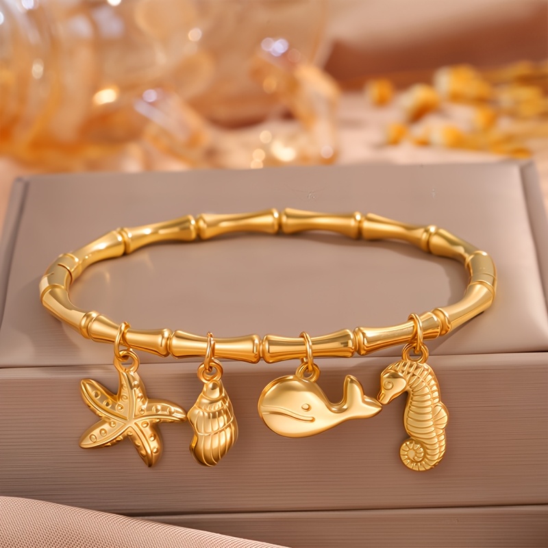 Exquisite Lightly Luxurious Stainless Steel Bracelet