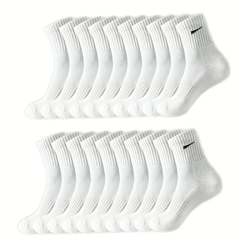 20 Paar Ademende Sportkousen voor Vrouwen/Mannen tot Halverwege de Kuit