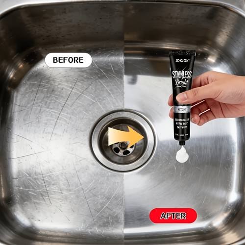 stainless steel scratch repair paste instantly wipes away scratches on faucets and stovetops paste scratch providing step polishing and renewal solution to extend the of stainless steel