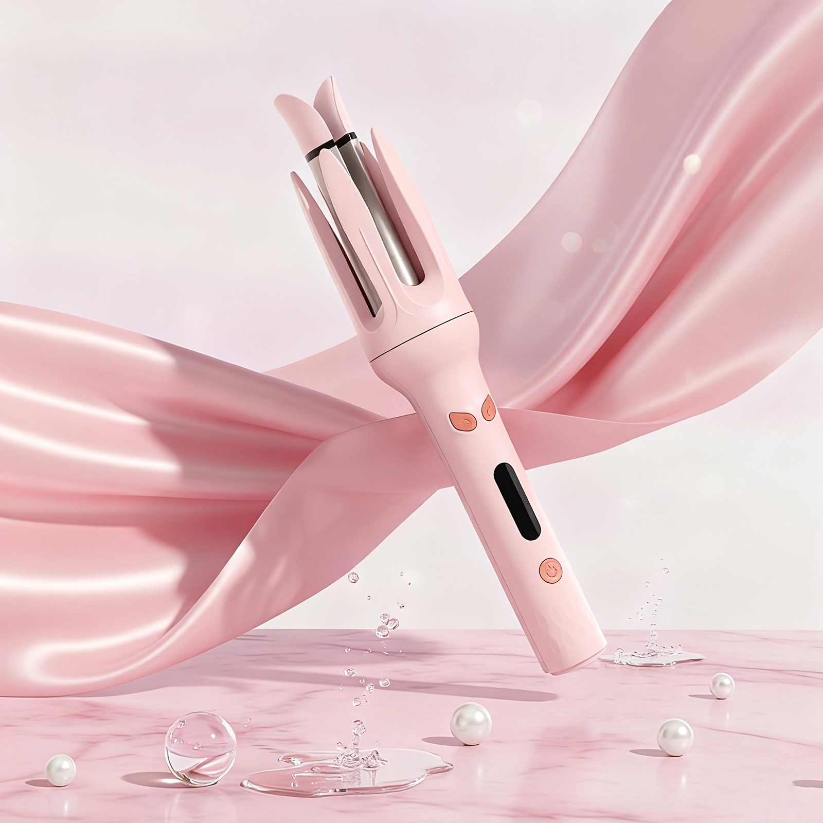 Automatic Rotating Curling Wand Ceramic Smart
