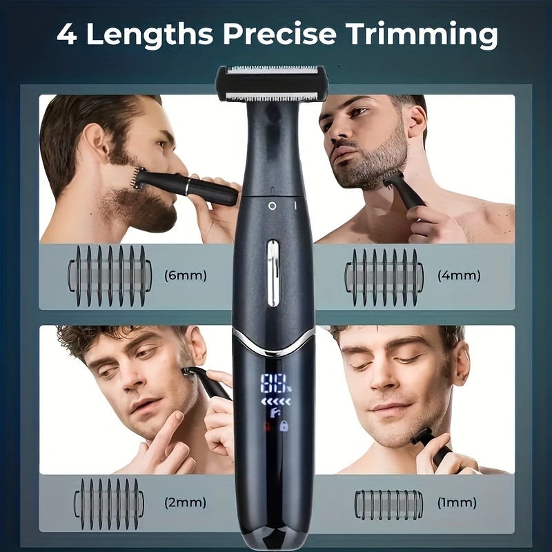 4 in 1 electric shaver charging type womens hair removal instrument bikini body hair trimmer nose hair trimmer electric eyebrow shaver multifunctional shaver Product details 7