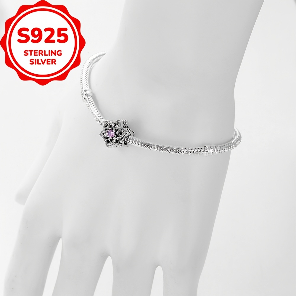 Women's 925 Sterling Silver Bohemian Hexagonal Star Pendant