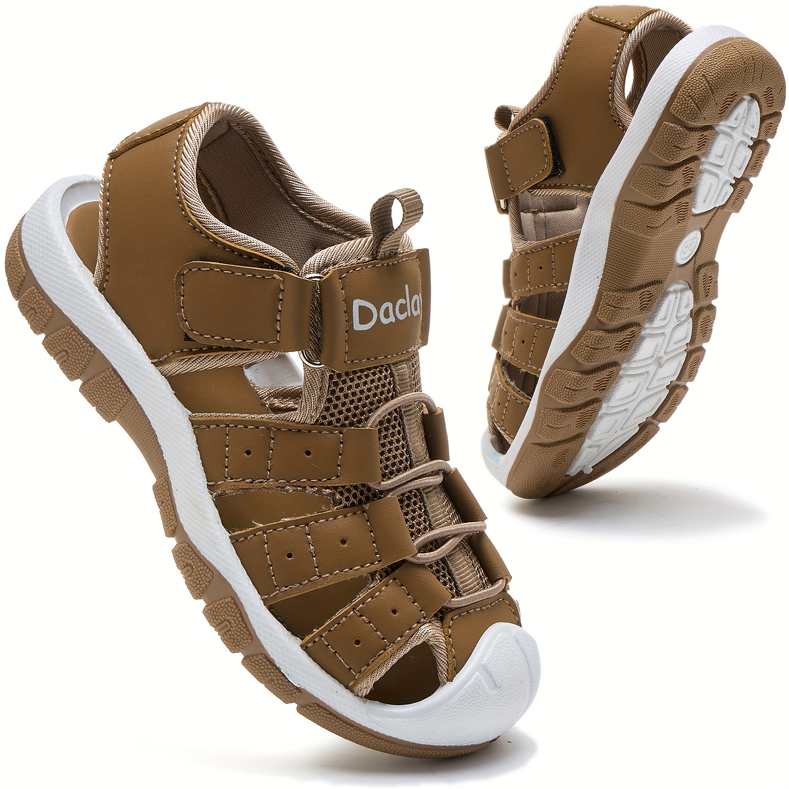 Image of Boys' Outdoor Leisure Sandals, Children's Outdoor Sports Sandals, Girls' Running Sandals, Boys' And Girls' Running Sandals