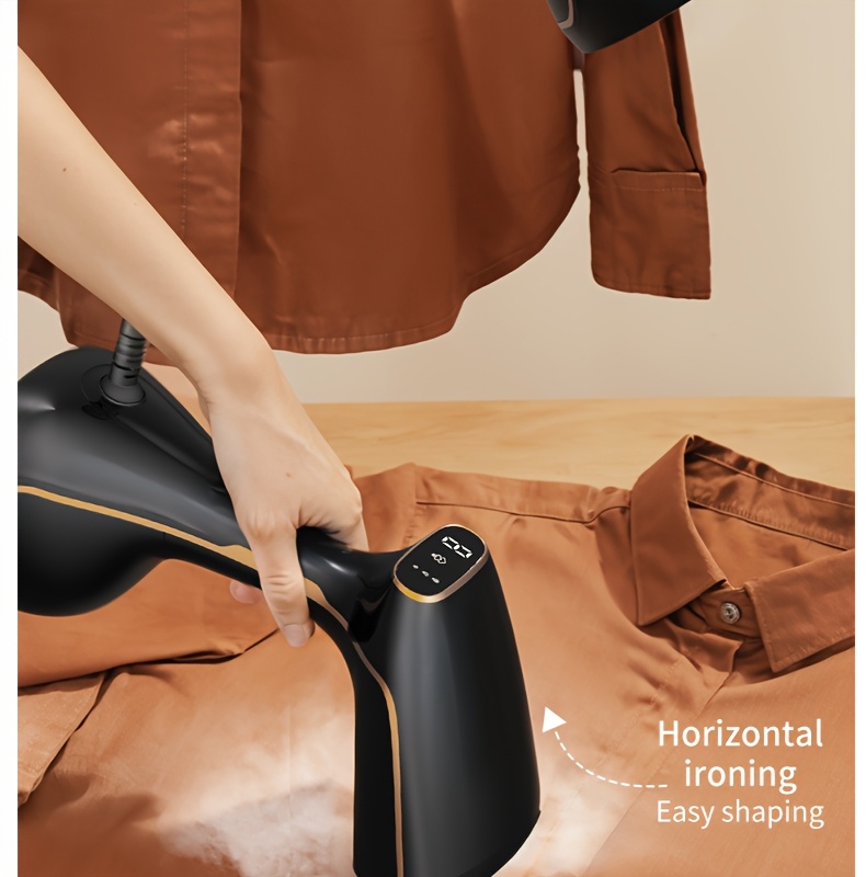 US Plug-in 3-Speed Garment Steamer with Large Water Tank, Gentle Heat & Multiple Ironing Modes - Lightweight Ergonomic Design for Quick Wrinkle Removal, Home & Professional Use, Clothes Ironing, Sleek Iron, Durable Construction 25 US Plug-in 3-Speed Garment Steamer with Large Water Tank, Gentle Heat & Multiple Ironing Modes - Lightweight Ergonomic Design for Quick Wrinkle Removal, Home & Professional Use, Clothes Ironing, Sleek Iron, Durable Construction