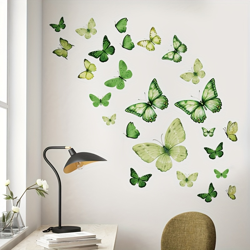 Wall Stickers, Decorating Living Room Entrance Bedroom Self-adhesive Paintings, Removable Pvc Wall Murals