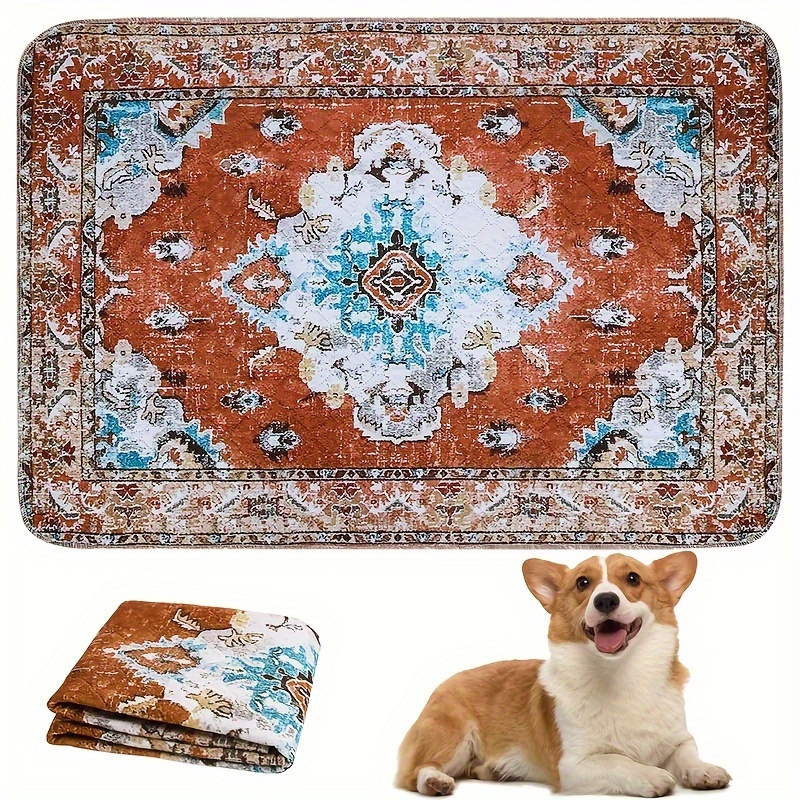 

Wowodiandian Absorbent Dog Training Pad - Non-slip, Moisture-proof Pet Mat For Home & Travel, Machine Washable & Reusable