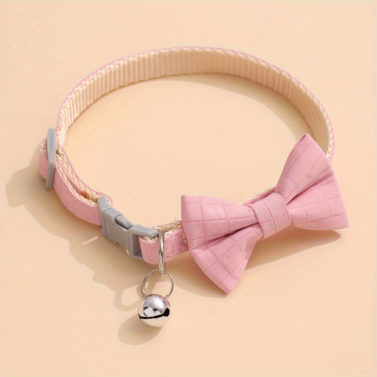 adjustable   bow tie pet collar   nylon   small   Product details 2