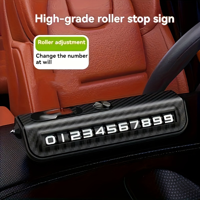 

Slide-to-reveal Number Plate - Privacy Protection Car Accessory