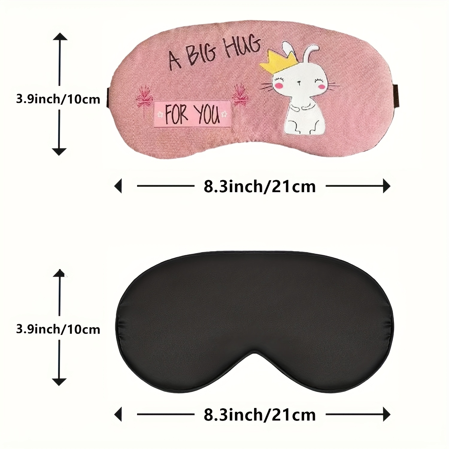 Heated Eye Mask with Vibrating Massage, Electrically Heated, Intelligent Temperature Control, Light-Blocking, with Five Different Temperatures and Time Mode Adjustments, USB Powered, Ideal Gift for Friends and Family