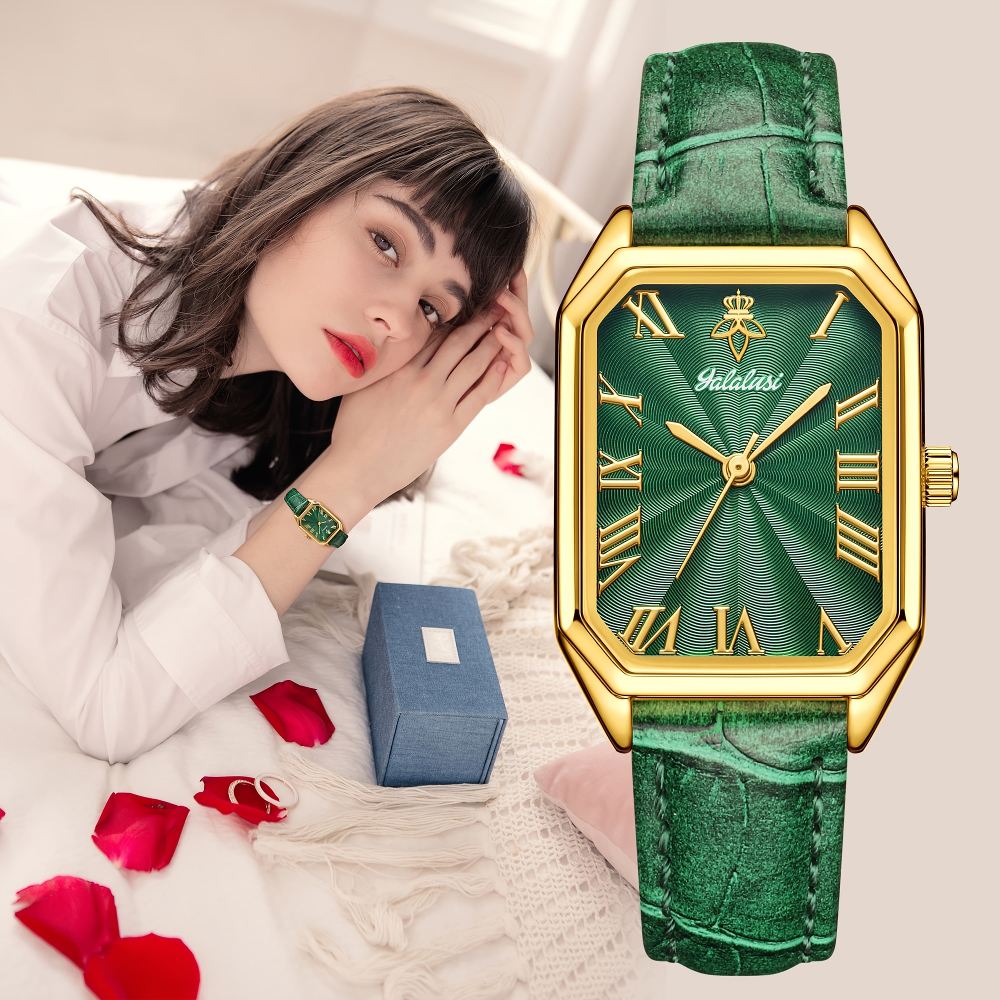 Women's Exquisite Quartz Watch with Textured Dial, Chic Design