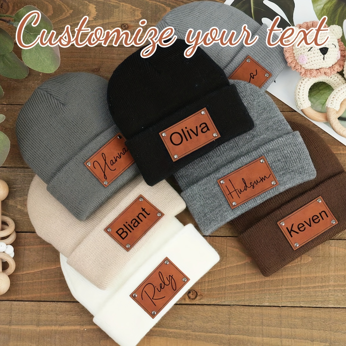 

1pc Customizable Women's Blank , Personalized Cap, , , , Of