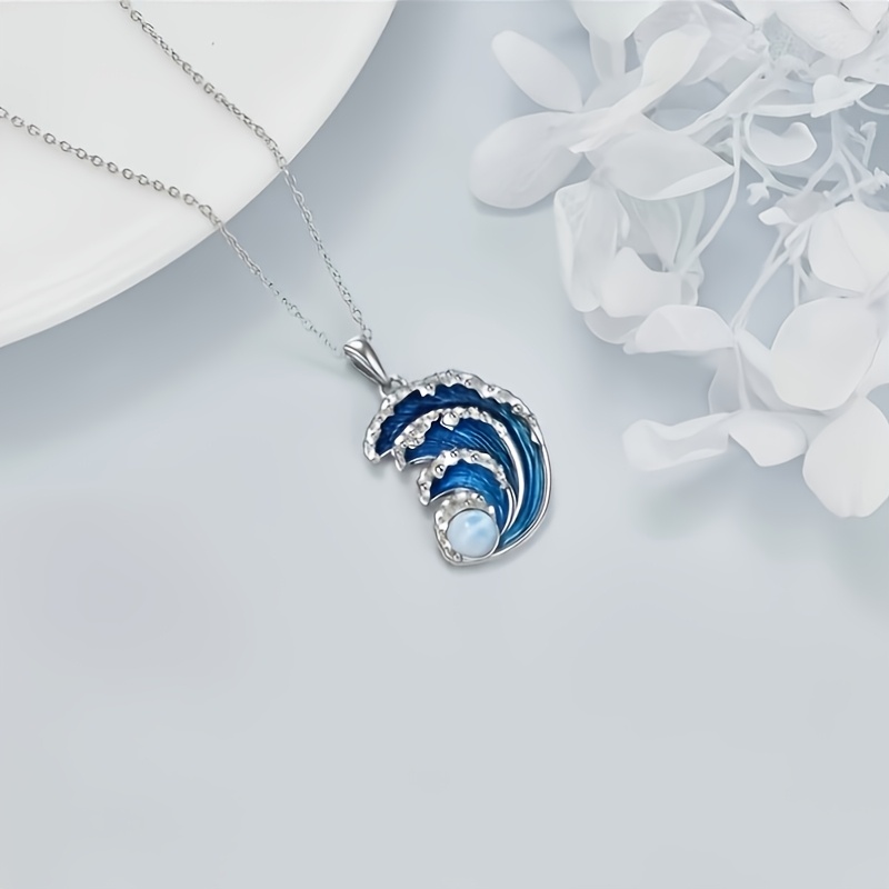 Women's Necklace 925 Silver Holiday Gift for Girlfriend