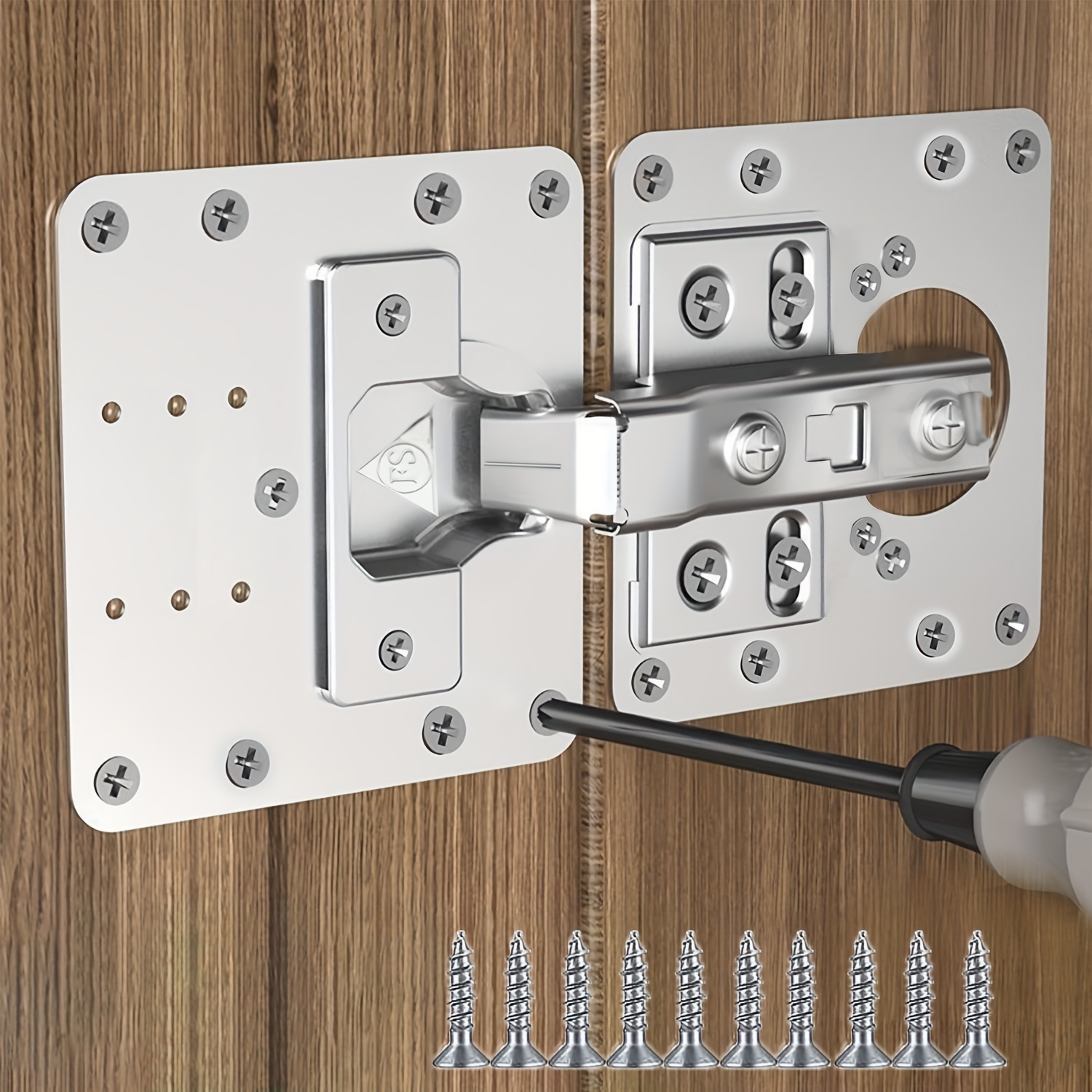 2 piezas kit reparación puertas armario acero frío 0 8 - Temu Ecuador, image size:1500x1500