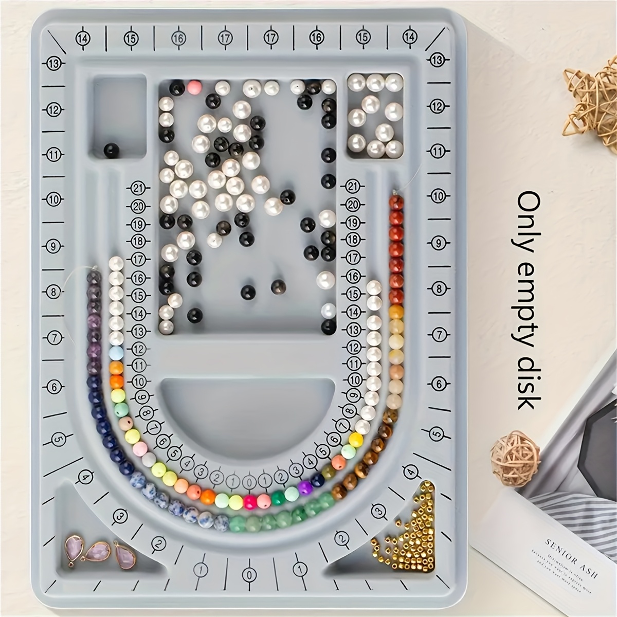 TEMU Jewelry Design Board, Jewelry Board, Jewelry Measuring Board, Jewelry Design Tray, Jewelry Design Table, Suitable For Necklaces, Jewelry Storage