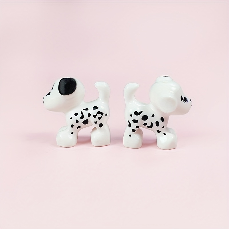 Spotted Dog Pattern Accessories for MOC Building Blocks