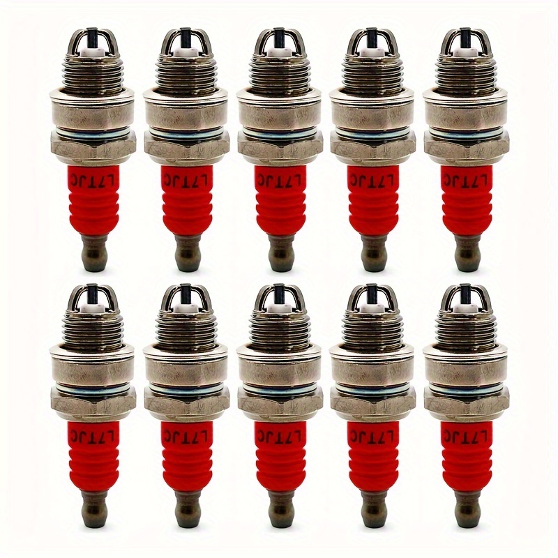 

10pcs L7tjc Spark Plug For Gasoline Chainsaw And Brush Cutter