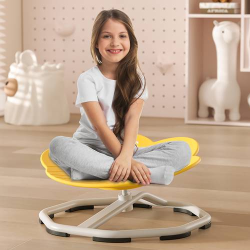 sensory spinning chair red durable construction for autism adhd enhances coordination focus