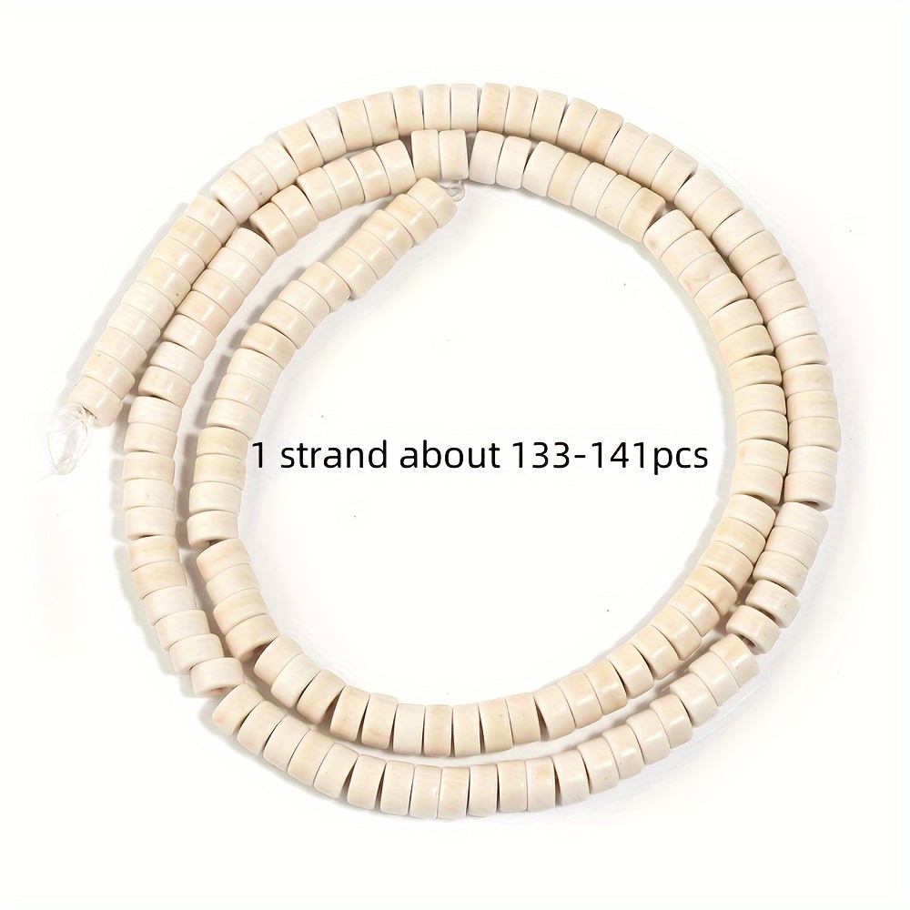 TEMU /white Turquoise Stone Beads With Square Edges, Beads & Bead Assortments, Unique Temperament Bracelet And Necklace Bead Additions For Handmade
