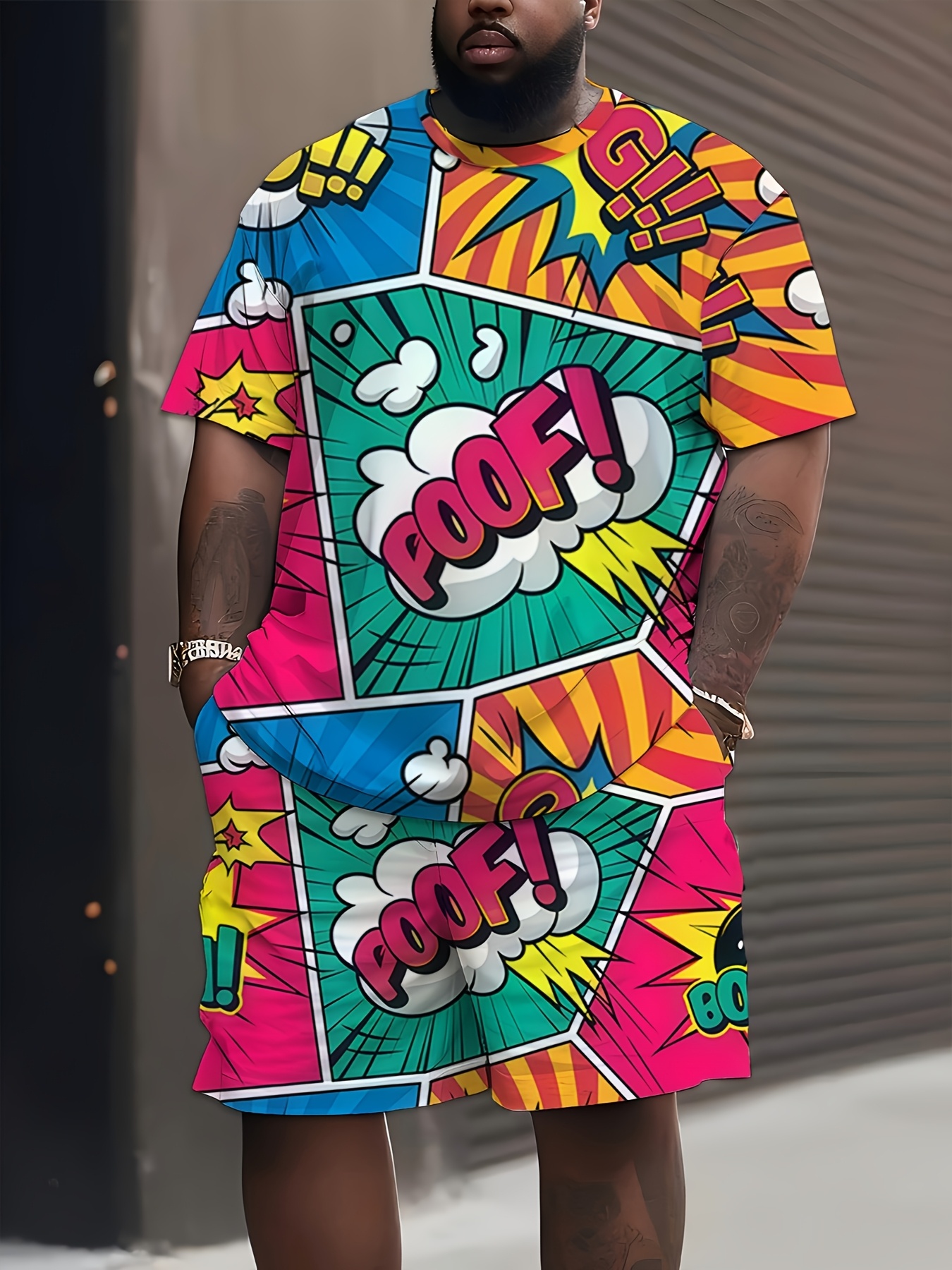 hip hop clothes sold on Temu United States
