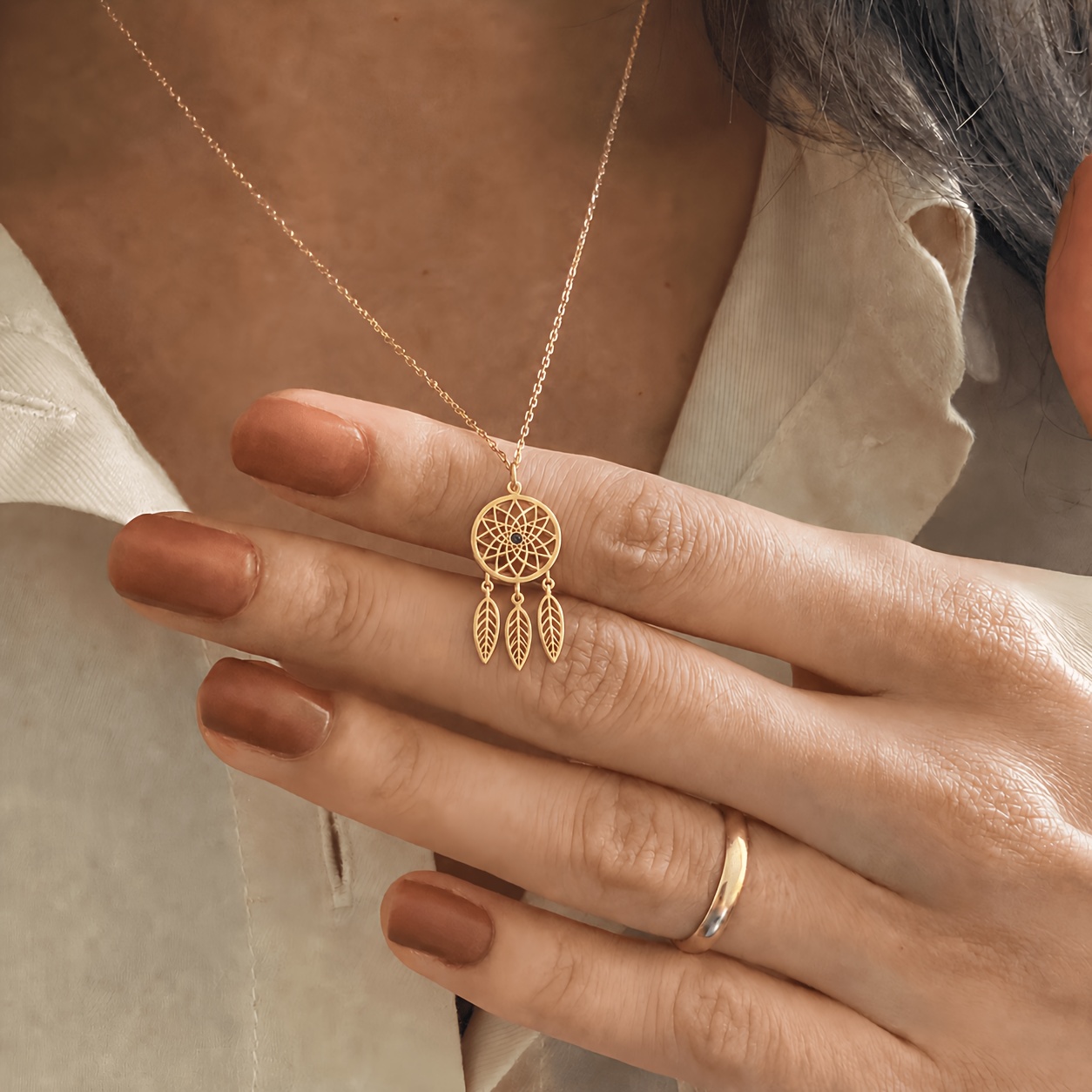 Personalized 18K Gold Plated Custom Name Necklace