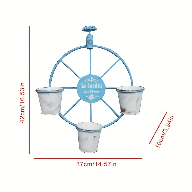 Wall-mounted Planter Suitable For Home And Garden Decoration