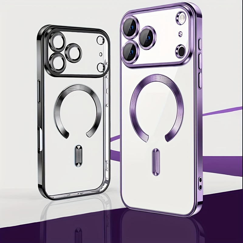 complete shield magnetic phone cover for iphone 17 pro max, 17 pro, 17 air with wireless charging and camera lens guard, magsafe phone case, phone cover, phone case details 1