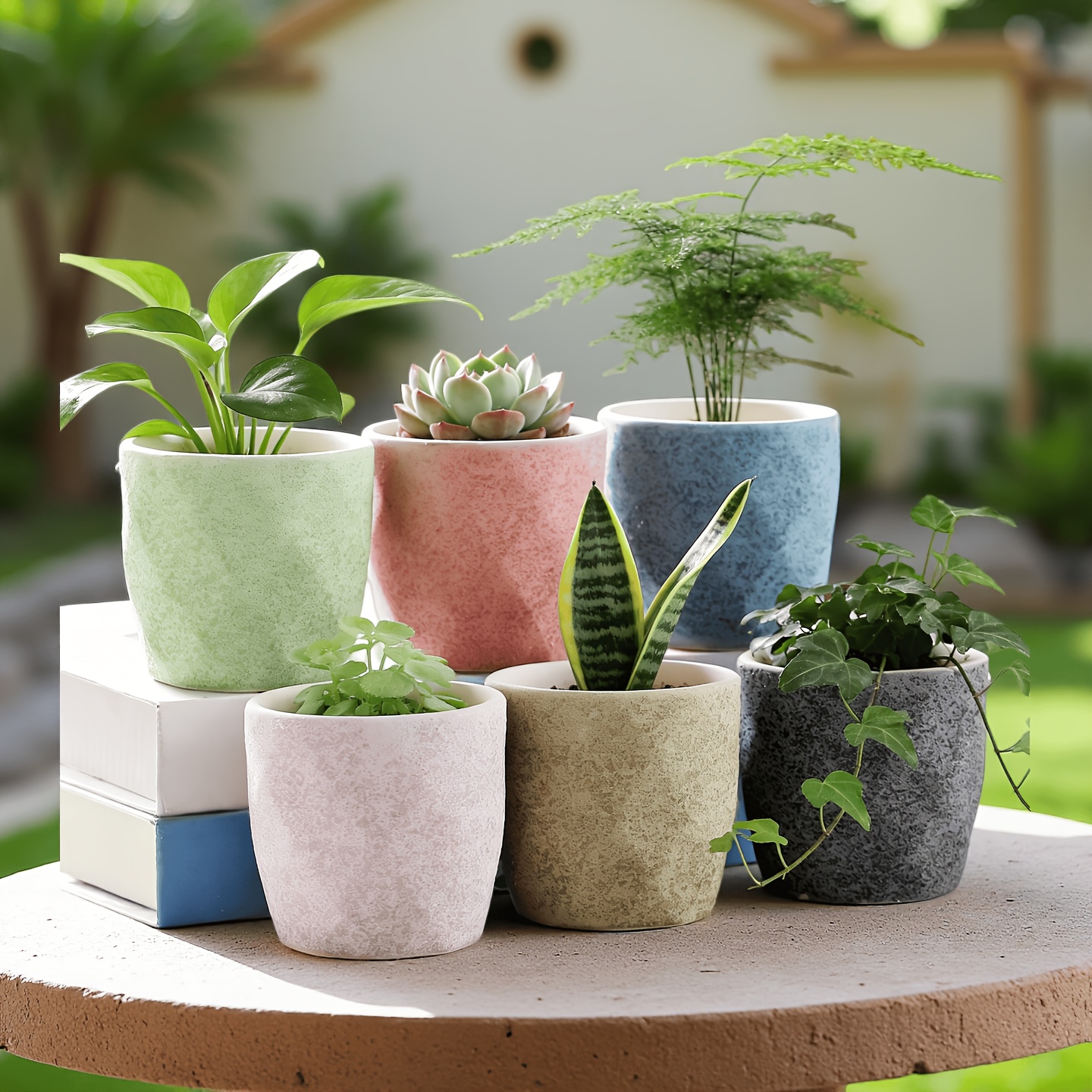 4 inch ceramic pot sold on Temu United States