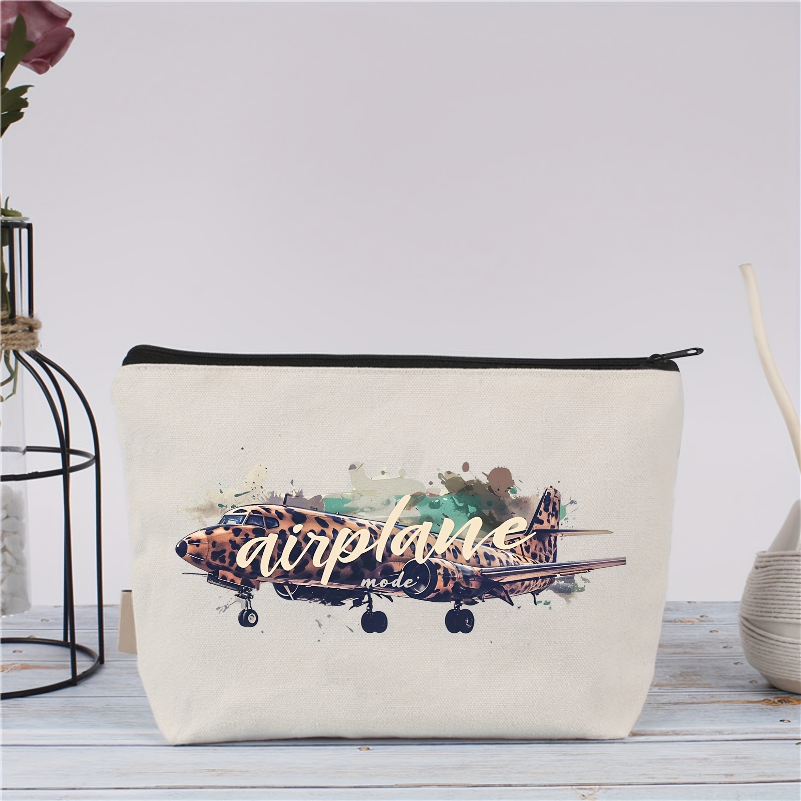 flight attendant makeup bag
