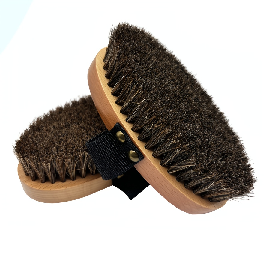 Beechwood Body Brush — Soft Bristle — equestrian gear