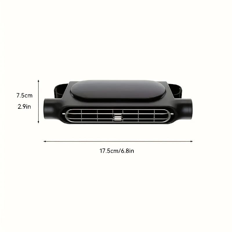 usb powered car seat cooling fan adjustable wind speed portable backseat cooler for suvs sedans rvs trucks instant from hot seats air circulation no battery required cooler portable air circulation adjustable fan usb powered fan details 1