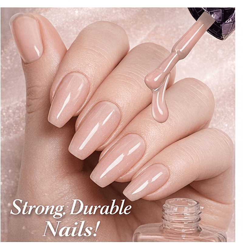 Image of Milk Tea Nude Brown Nail Polish, 0.6fl.oz, Versatile For Tones, Long-, Quick-drying And Smudge-free, , Designed For Women'-home Diy