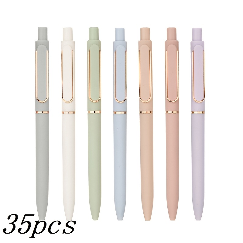 TEMU Confezione da 21/35, Penne a Gel Personalizzate - Serie Colori - Materiale Plastico Durevole, Senza Batteria, Adatte per , Festa degli